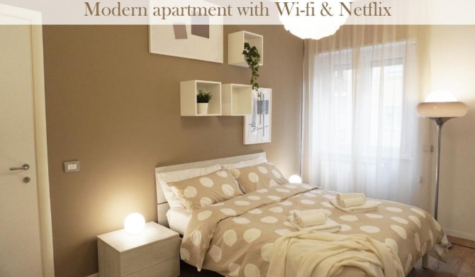 Appartamento moderno con Wi-fi & Netflix