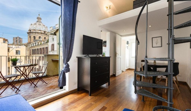 Campo de' Fiori Penthouse-Rental in Rome